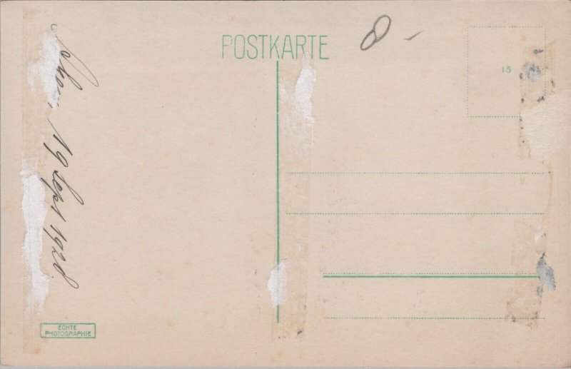 Germany Bad Aachen Kaiserplatz Vintage RPPC C048