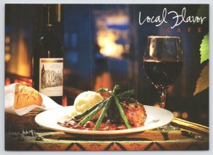 Advert~Eureka Springs AR~Local Flavor Cafe~Chef/Owner Britt Evans~Continental PC