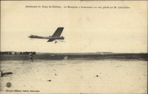 Pioneer Aviation Camp de Chalons Monoplane Antoinette Pilot M Labouchere