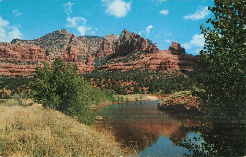 Circa 1955 Wilson Mountain Oak Creek Canyon, Arizona Postcard