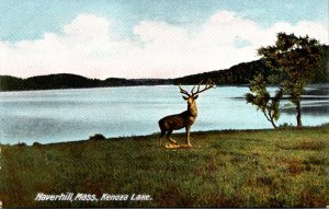 Massachusetts Haverhill Kenoza Lake Elk Statue