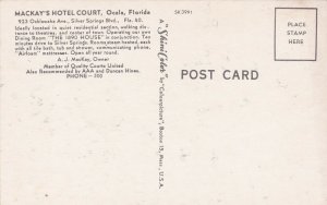 Florida Ocala McKay's Hotel Court sk4448
