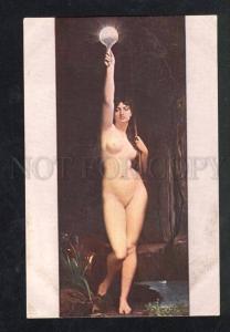 029245 Illuminated Nude WITCH by LEFEBVRE vintage PC