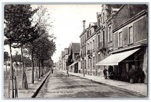 Saint Nazaire France Postcard Boulevard de L'Ocean c1910 Antique Unposted