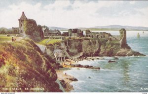 FIFE, Scotland, 1900-1910s; The Castle, St. Andrews