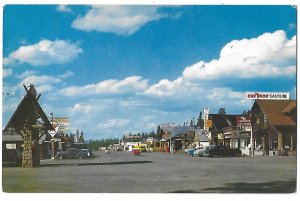 West Yellowstone Montana Scenic Travel Center Entrance to Yellowstone Park