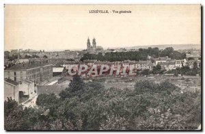 Old Postcard Luneville General view