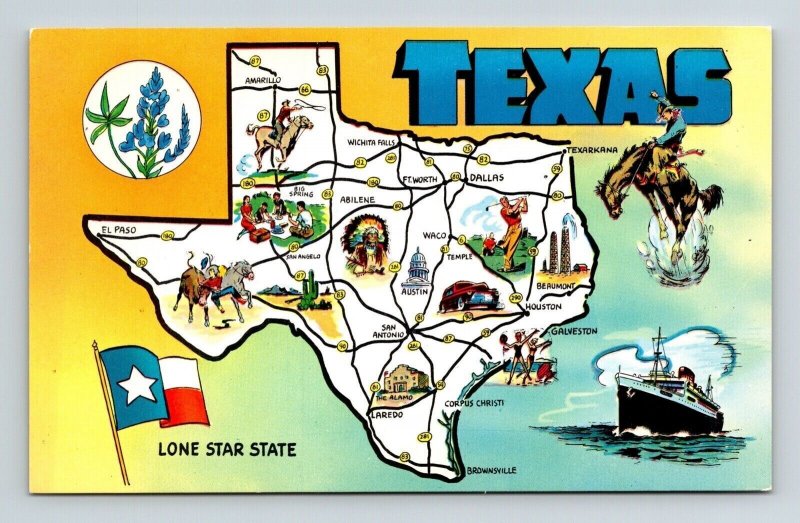 Mapping the Heart of the Lone Star State: A Guide to Texas's Major Cities