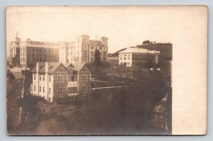 RPPC Undivided Back Postcard Grand European Hotel Chateau Architecture Scenic