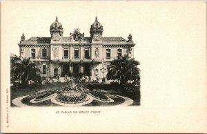 Exterior The Casino Monaco Postcard UND UNP G Modiano & C