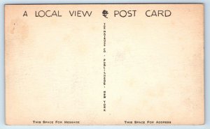 NEW BRUNSWICK, New Jersey NJ ~ LIVINGSTON APARTMENTS ca 1940s  Postcard