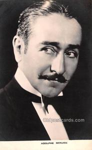 Adolphe Menjou Movie Star Actor Actress Film Star Unused 