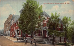 J83/ Morgantown West Virginia Postcard c1910 Hotel Madeira  293