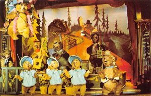 The country bear jamboree frontierland Disneyland, CA, USA Disney Unused 