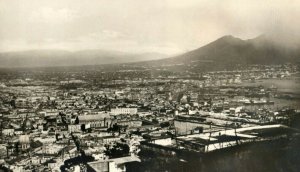 C.1920s Bird's Eye Nepal Mt Vesuvius Norddeutscher Lloyd Real Photo RPPC P183 