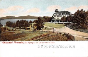 Algonquin on Lower Saranac Lake - Adirondack Mts, New York