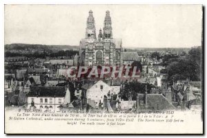 Postcard Old Towers I and L Cathedrale St Gatien built during 1170 1547