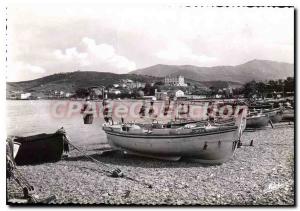 Postcard Modern Banyuls Sur Mer Boats equipped lamparo