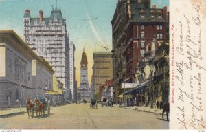 PHILADELPHIA, Pennsylvania, PU-1906; Broad Street