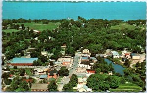 Postcard - A bird's-eye view of Beaverton, Canada