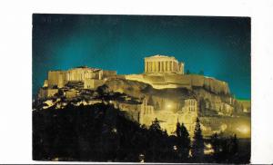 BF14916 athenes akropolis by night  greece front/back image