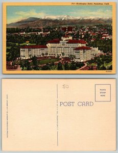 Huntington Hotel Pasadena,CA Los Angeles County California Vintage Postcard