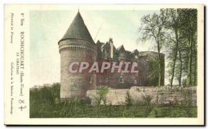 Old Postcard Rochechouart Chateau