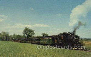 The Strasburg RR, Strasburg, PA, Pennsylvania, USA Train Railroad Station Dep...