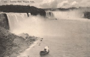 Vintage Postcard 1915 General View Niagara Falls Waterfalls Rosen & Co. Pub.