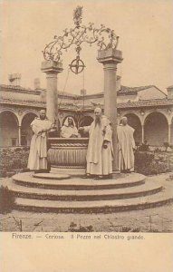 Italy Firenze Certosa Il Pozzo nel Chiostro grande