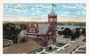 H84/ Orlando Florida Postcard c1915 Court House and Lake Eola 76