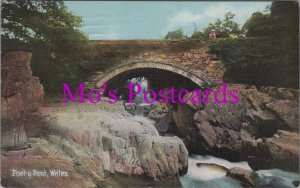 Wales Postcard - Pont-y-Pant Bridge, River Lledr   HM405