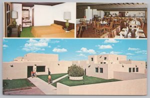 Roadside~Second Mesa AZ~Hopi Cultural Center~Motel & Restaurant~Vintage Postcard