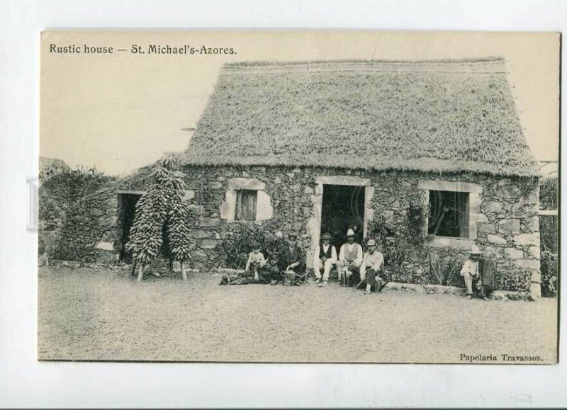 3144756 PORTUGAL Azores ACORES S.Michael Rustic house Vintage