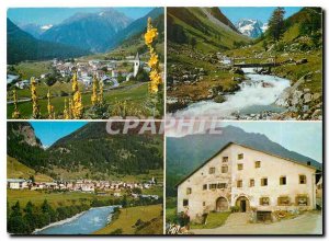 Postcard Modern Lavin Unter Engadin