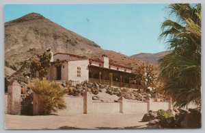Death Valley National Monument California~Scotty's Castle~Vintage Postcard