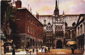 England London Guildhall Vintage Postcard C122