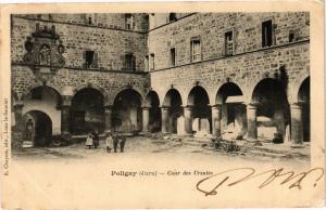 CPA POLIGNY - Cour des Ursules (211552)