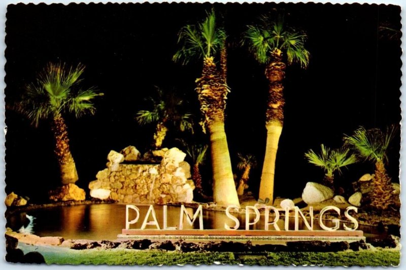 M-100263 Welcome to Palm Springs California USA