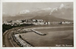 Italy Naples 1934 photo postcard