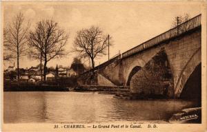 CPA CHARMES - Le Grand Pont et le Canal (456287)