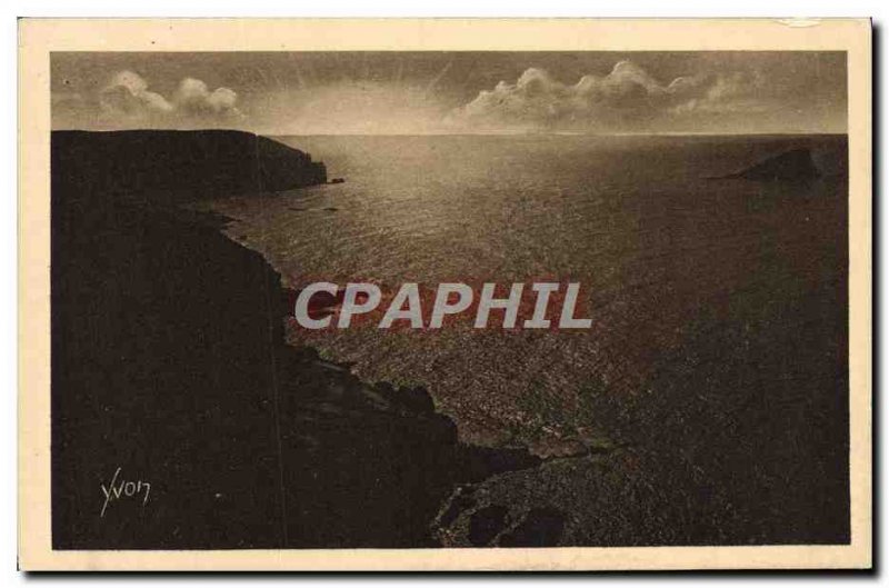 Postcard Old Cap Frehel Sunset