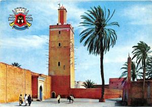 BG14209 tiznit armoirie de la ville et la mosquee morocco