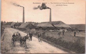 France Ecommoy Sarthe Vue Generale de l'Usine de Bezonnais Écommoy 09.06