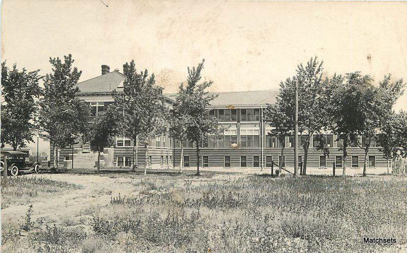 Circa 1920's BOULDER, COLORADO Old Hospital RPPC Postcard 5188