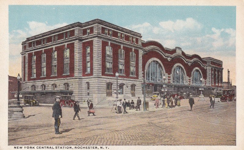 ROCHESTER, New York, 1910-1920s; New York Central Station