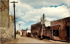 Vtg Santa Fe New Mexico NM Oldest House in USA Franciscan Missionary Postcard