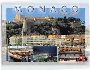 Postcard Monte-Carlo, Monaco, Monaco