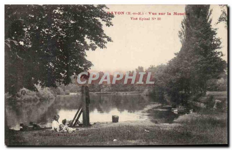 Bayon - Moselle View - Old Postcard
