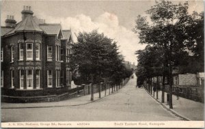 Postcard UK Kent Ramsgate South Eastern Road Horse-Drawn Carriages ~1910 K21